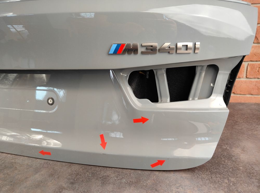 Кришка багажника BMW G20 ляда Крышка багажника дверь БМВ Г20 Капот 490