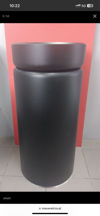 Umywalka stojąca czarny mat presquile 80x45
