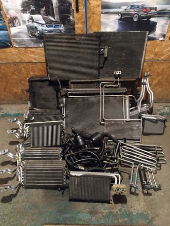 Радиаторы кондиционера,ГУР,испарители и тд BMW 3-5 Series E39,E46,E60.