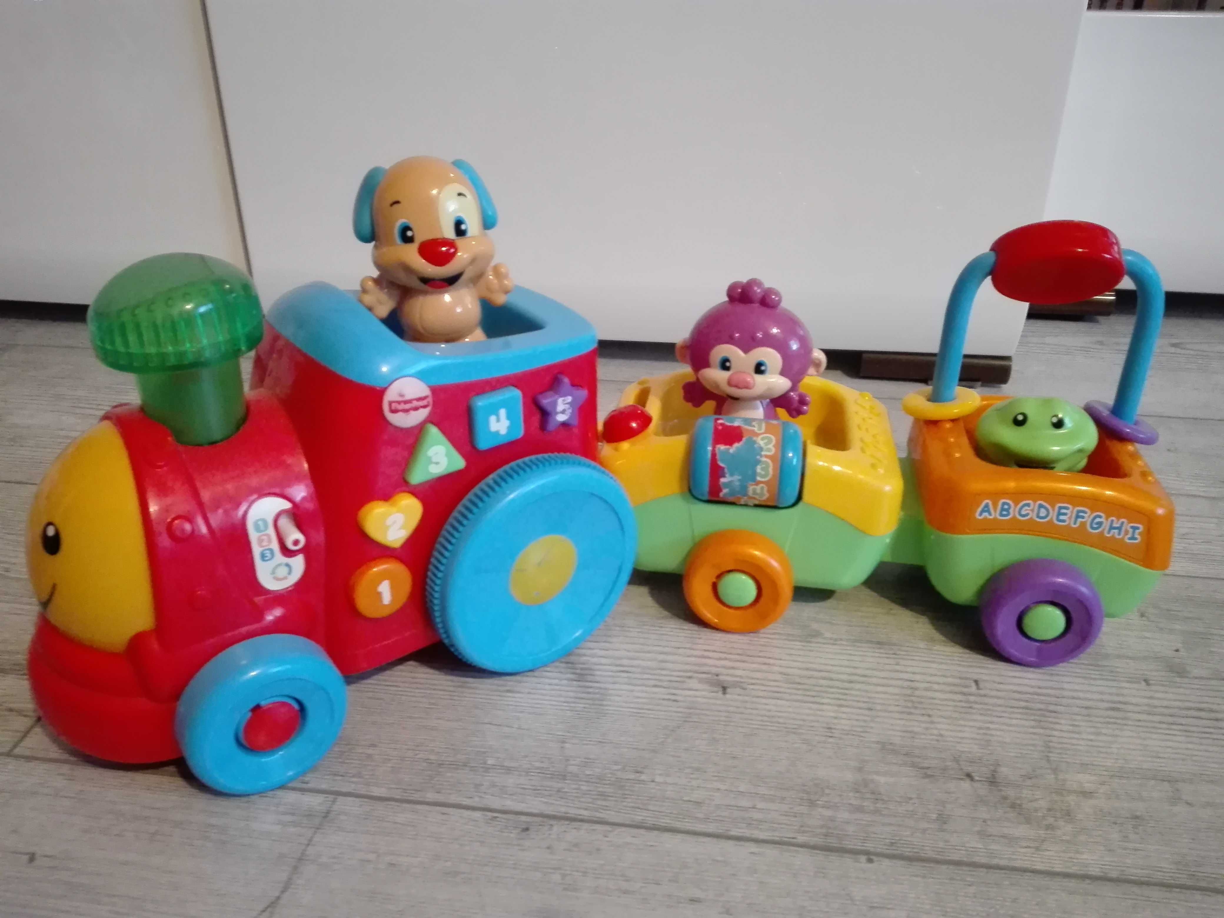 Pociąg szczeniaczka Fisher Price