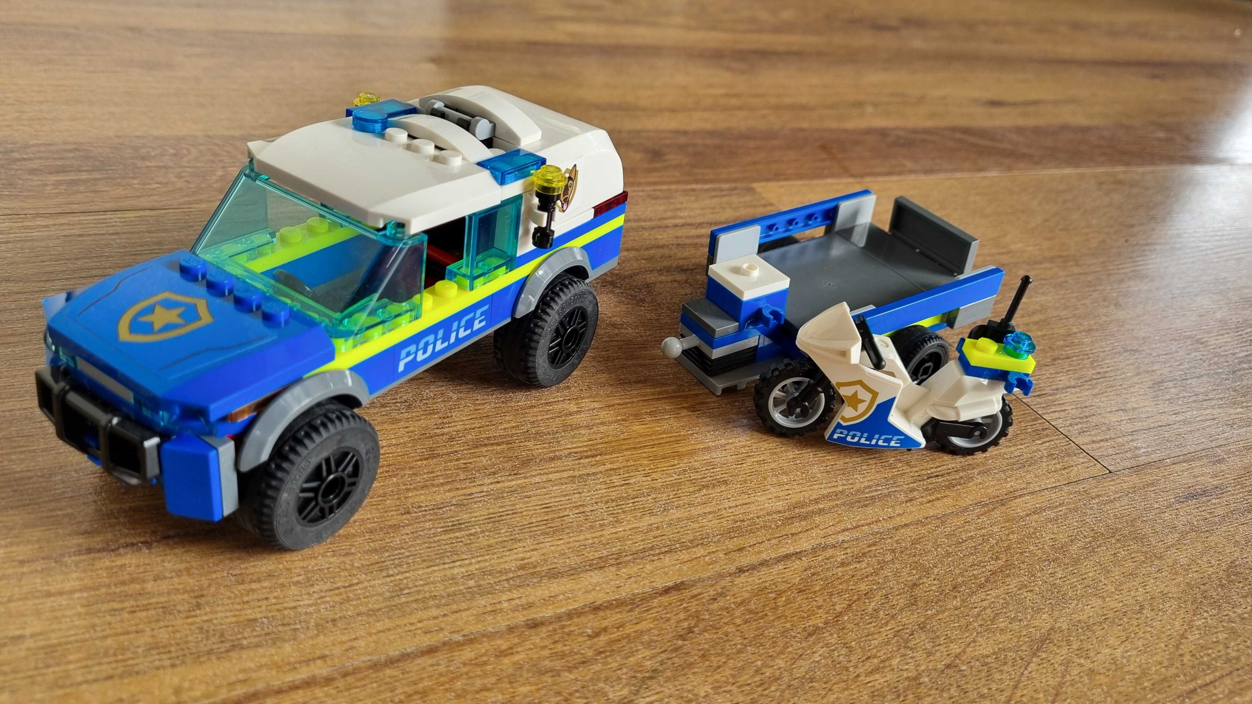 Lego City 60369 - samochód policyjny z przyczepą, złożone