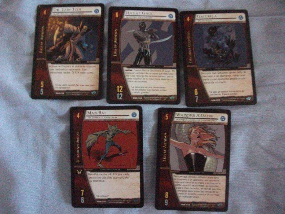 28 Cartas DC VS System e Marvel