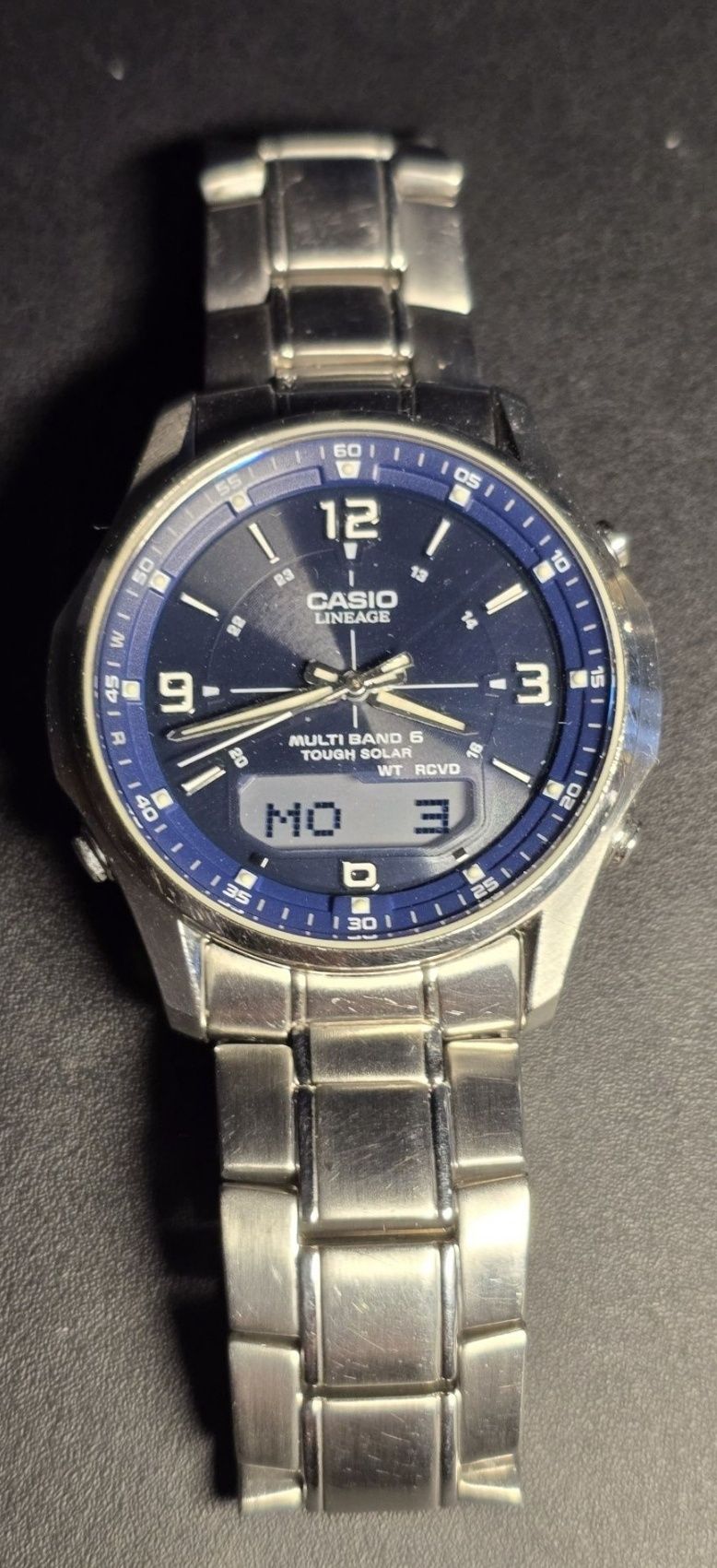 Коллекционные часы Casio LCW M100DSE wave ceptor tough Solar годинник