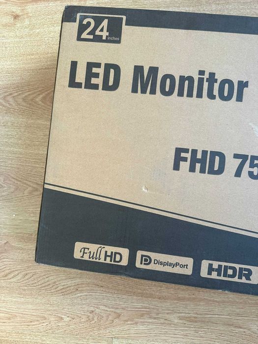 Monitor GreBear 24" 75hz FHD C/colunas