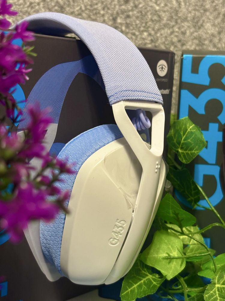 Logitech G435 | Logitech | Навушники | Чорні/білі