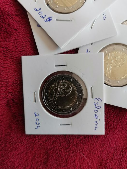 Moeda UNC comemorativa de 2€ - Eslovénia 2024