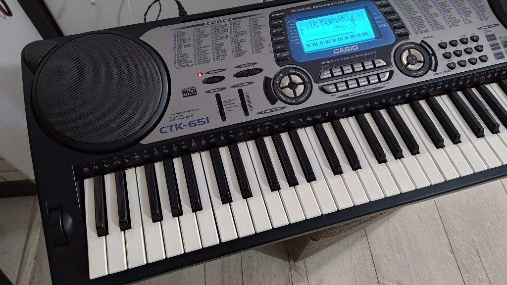 Keyboard organy casio ctk-651 ctk651