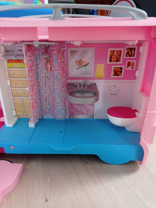 Kamper Barbie różowy