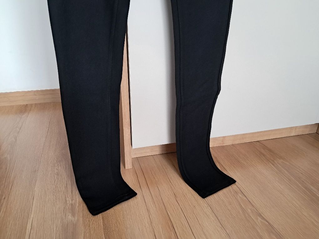 Spodnie czarne damskie materiałowe rozmiar S