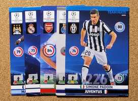 Karty piłkarskie 100 sztuk Champions League 2014/2015 Update Edition