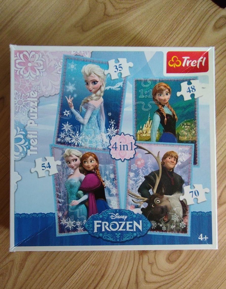 Puzzle Frozen 4in1