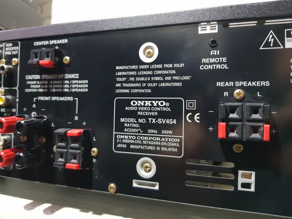 FM/AM  ресивер/підсилювач  Onkyo TX-SV454 2x70Вт б/у з Німеччини
