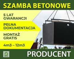 Szamba Betonowe 10m3 i inne Zbiorniki na Deszczówkę, SZAMBO , Piwnica