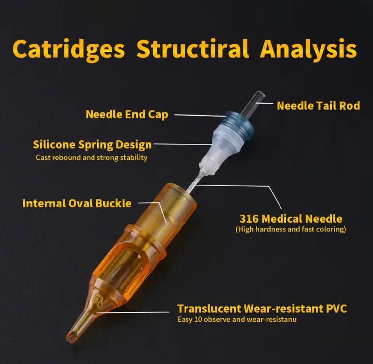 Картриджи для тату и перманентного макияжа