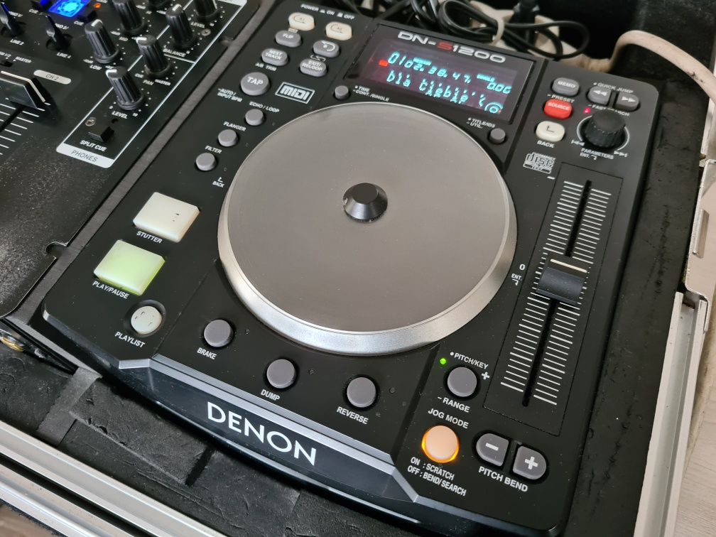 Konsola Denon DJ DN-S1200 + DN-X120 + case