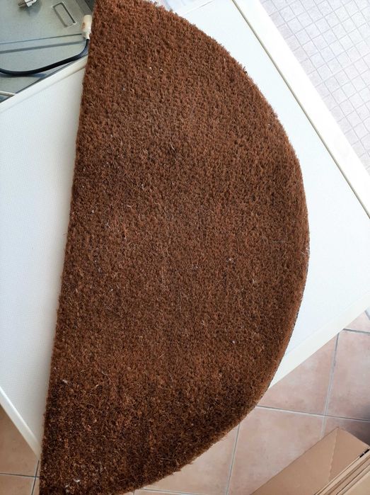 Tapete de entrada / capacho castanho