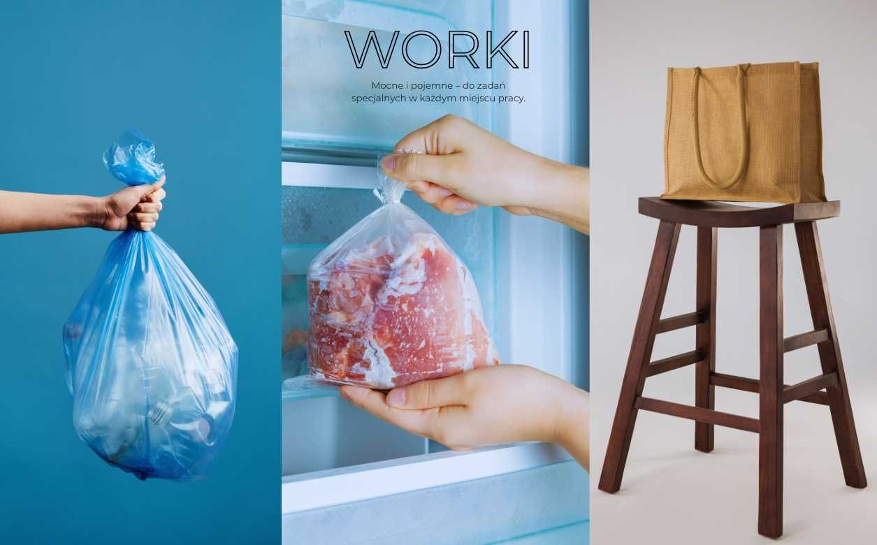 Torby Folie Opakowania Środki Czystości i Gastronomiczne HURT DETAL