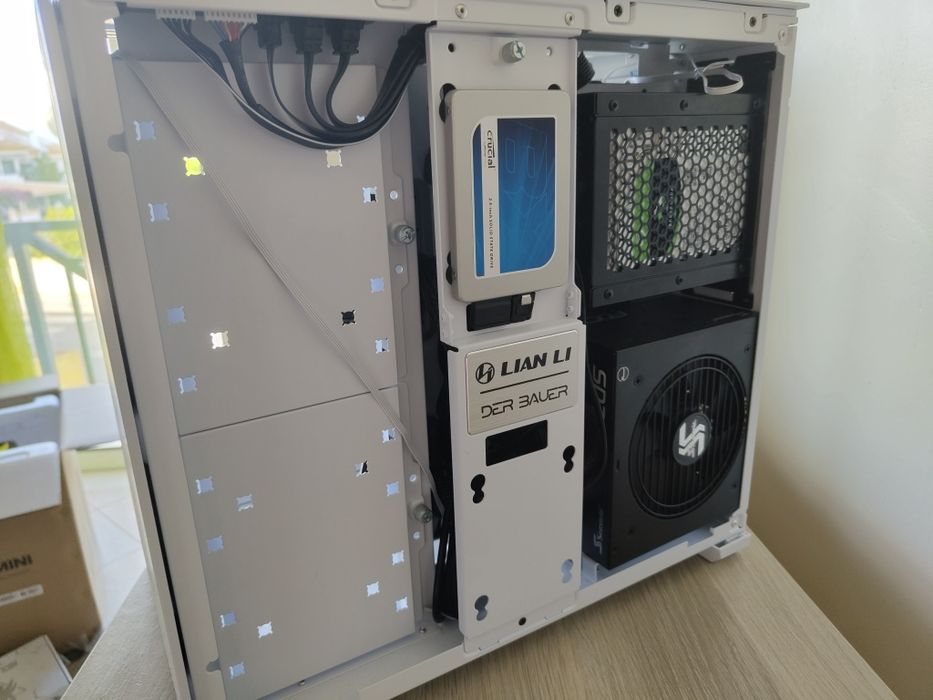 PC Computador Custom Branco lian li ASUS AMD RX 6650XT Ryzen 5 3600 3