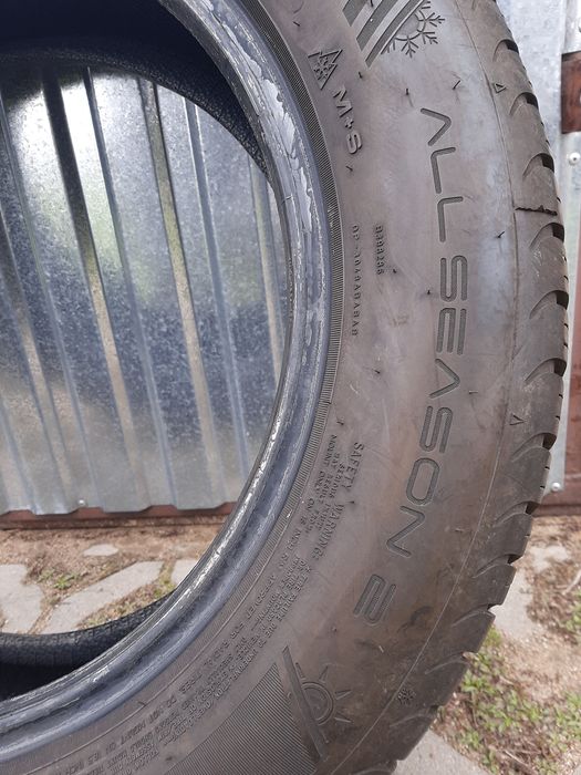 2x Opony całoroczne 205/60R16 Dunlop AllSeason 2 / 2024r/ 6.5mm