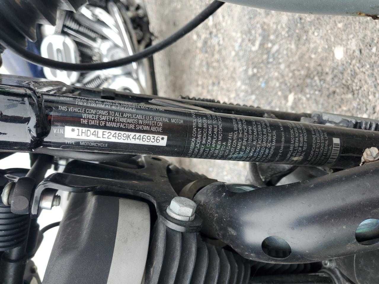 2009 Harley-Davidson XL883 N