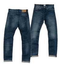 EDWIN ED-80 slim tarred dark blue jeans чоловічі джинси