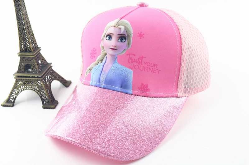 ŚLICZNA czapka z daszkiem KRAINA LODU Elsa Frozen