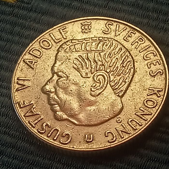 moeda prata 1 coroa 1966