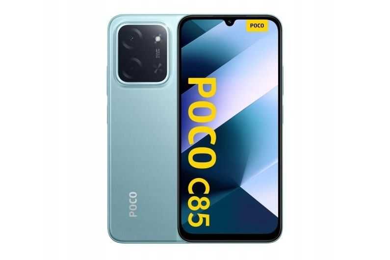 Smartfon Xiaomi POCO C85 6/128 GB 4G I Dual Sim Zielony NOWY Gwarancja