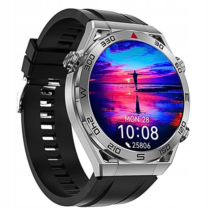 Smartwatch Męski Dt Ultramate Menu Polke 360x360 Wodoodporny Rozmowy P