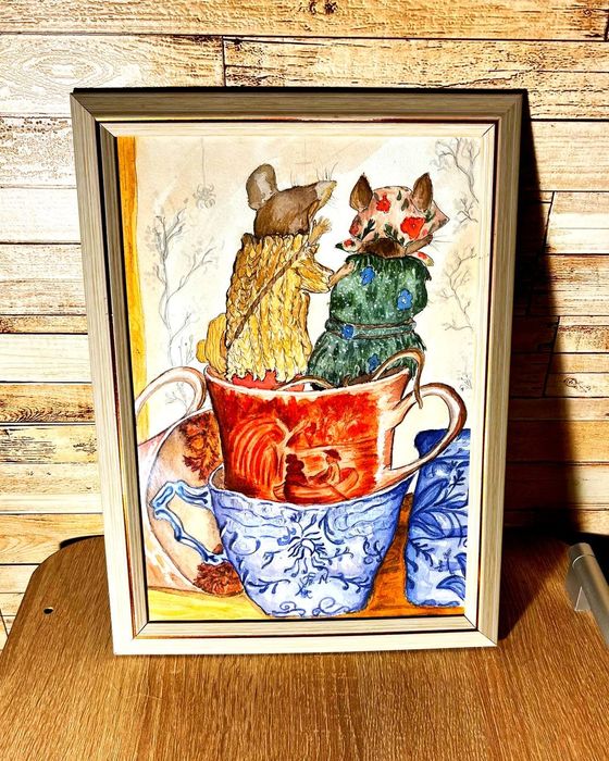 Картина акварельна