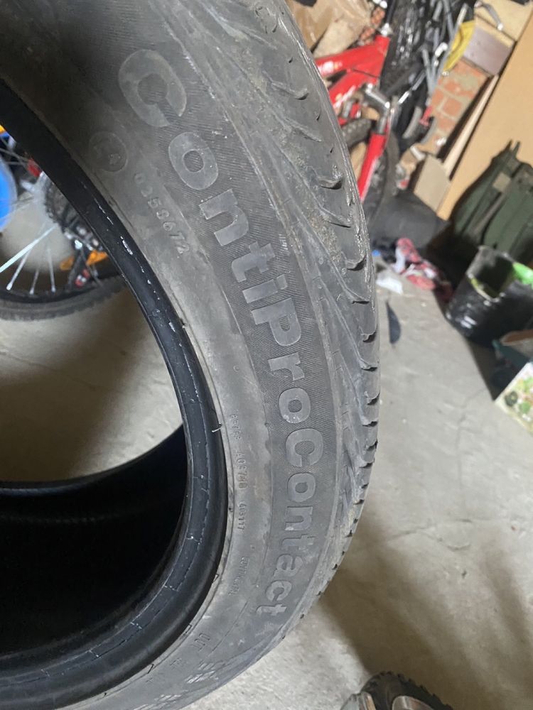 Шини 235/45 r19 Continental 2 колеса цілі на 2 незначні вигризи