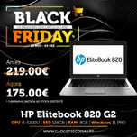 HP Elitebook 820 G2 | 8GB RAM | 128GB SSD | Loja Física | Black Friday