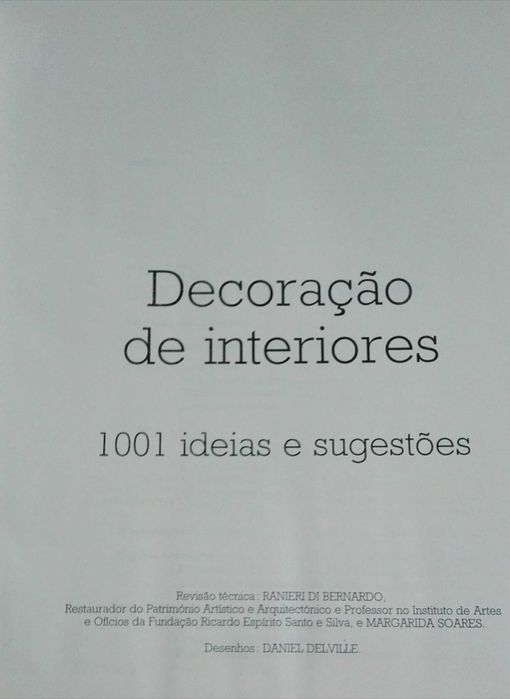 Livro - Decoração de Interiores - portes incluídos