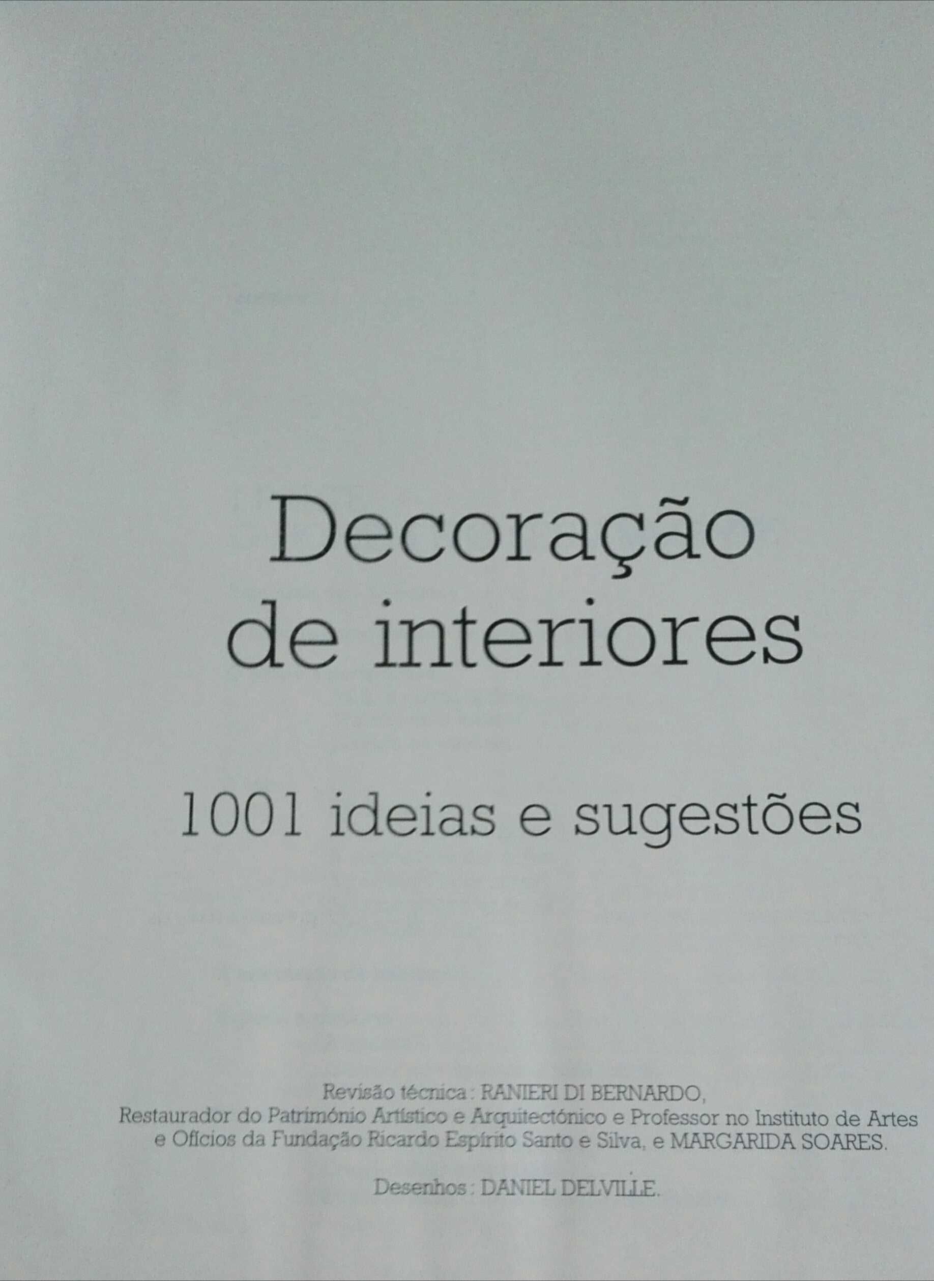 Livro - Decoração de Interiores - portes incluídos