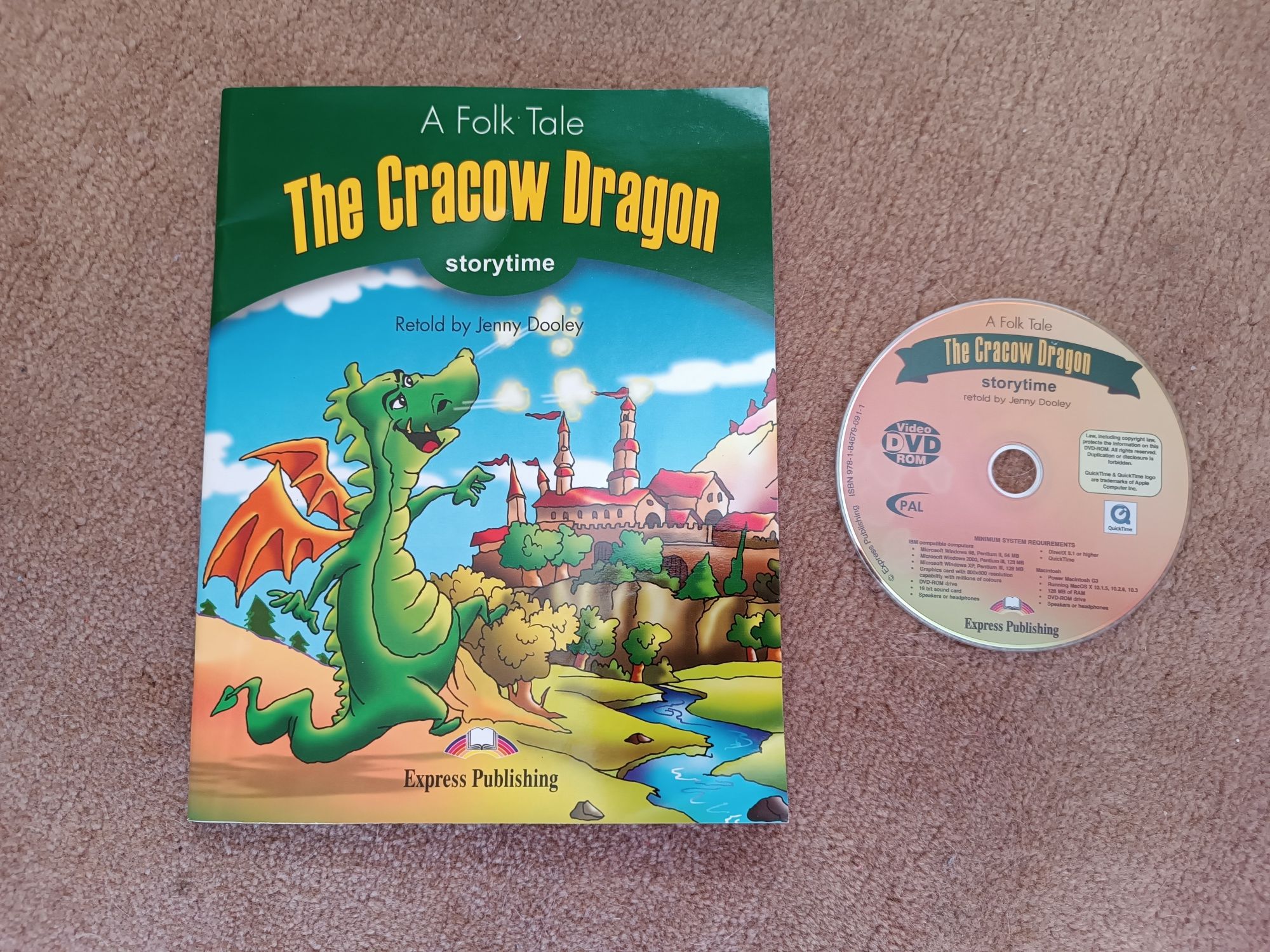 Książka The Cracow Dragon nauka język angielski