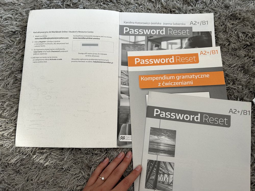 Password reset workbook A2+/B1 macmillan education