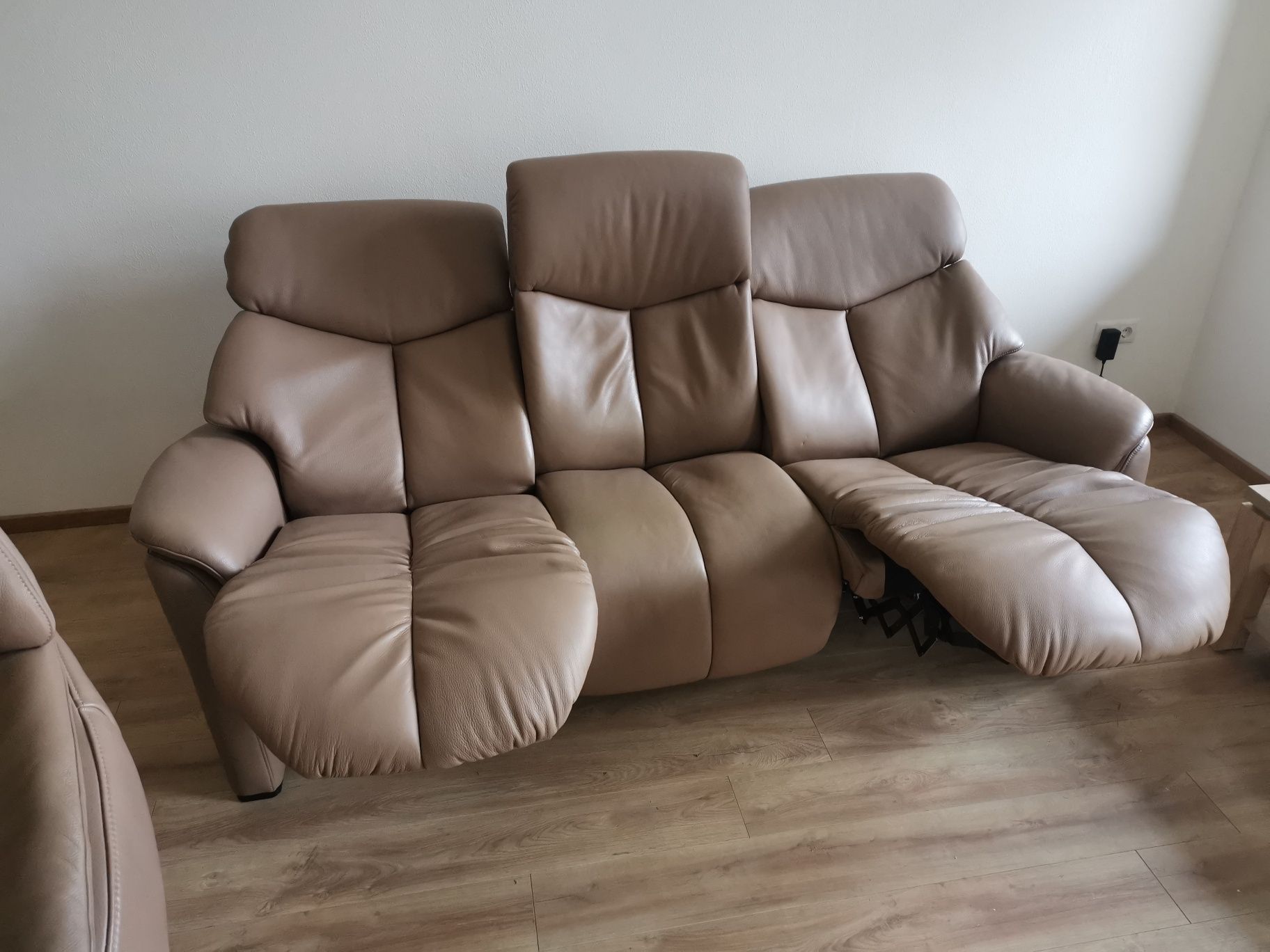 Relax Sofa elektryczna naturalna skóra Śliczna