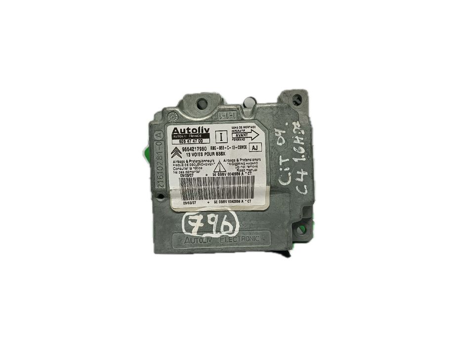 Centralina airbag CITROËN C4 Picasso I (UD_)