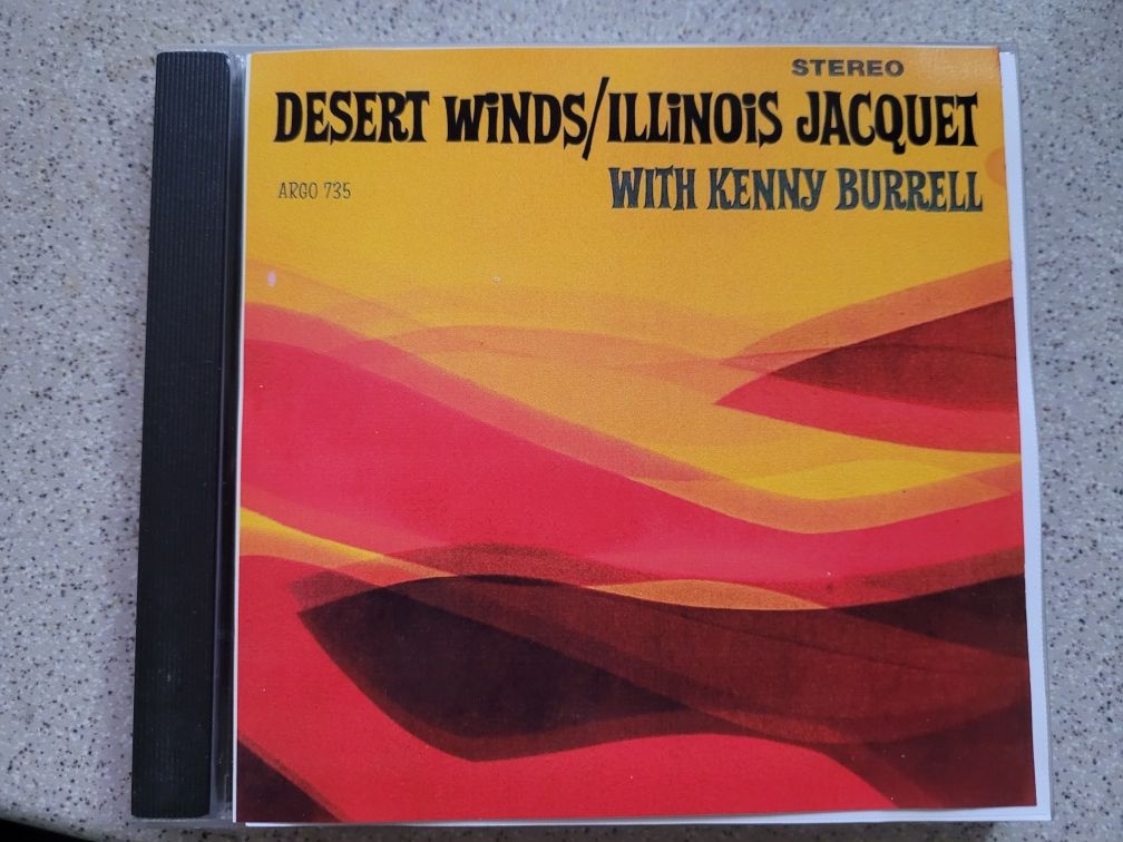 CD-R Illinois Jacquet Desert Winds rip z LP 1964 Argo