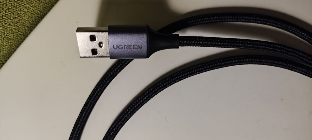 Кабель ugreen usb type c 100w 1 метр