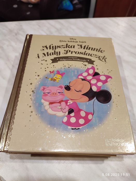 Myszka Minnie i mały prosiaczek. Złota kolekcja bajek Disneya.