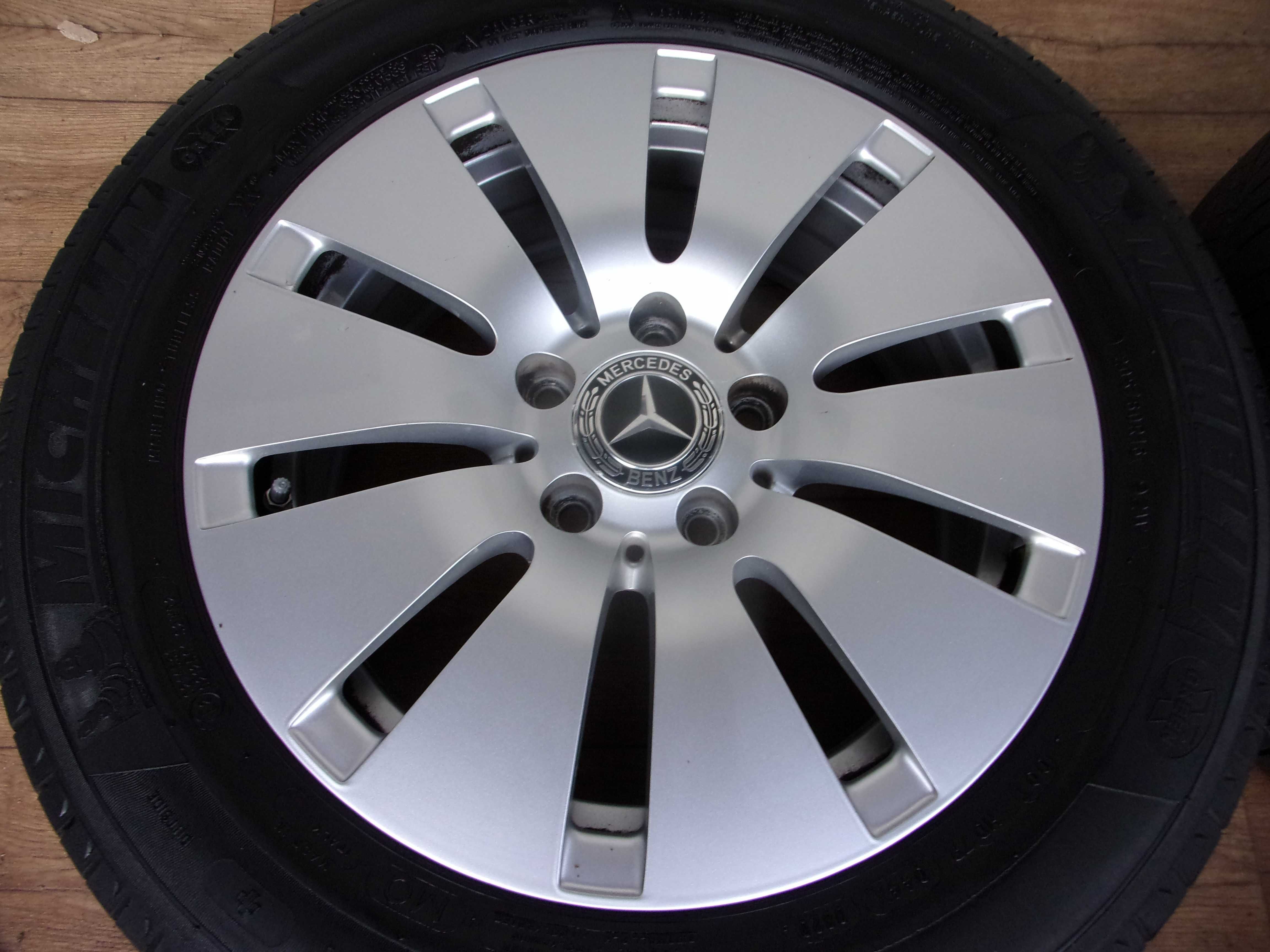 Felgi Mercedes A B C CLA VW Skoda Seat Audi 16 5x112 ET 38 czujniki!