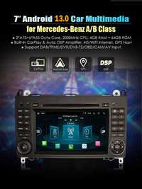 Auto-radio  2 din android 13 para Mercedes CLASSE A B W169 W245