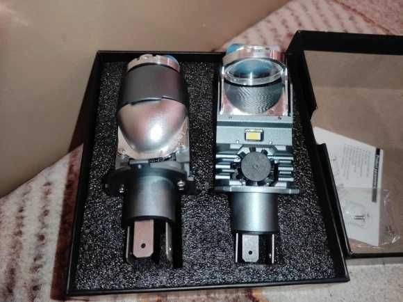 led лампи f40b h4 линзи