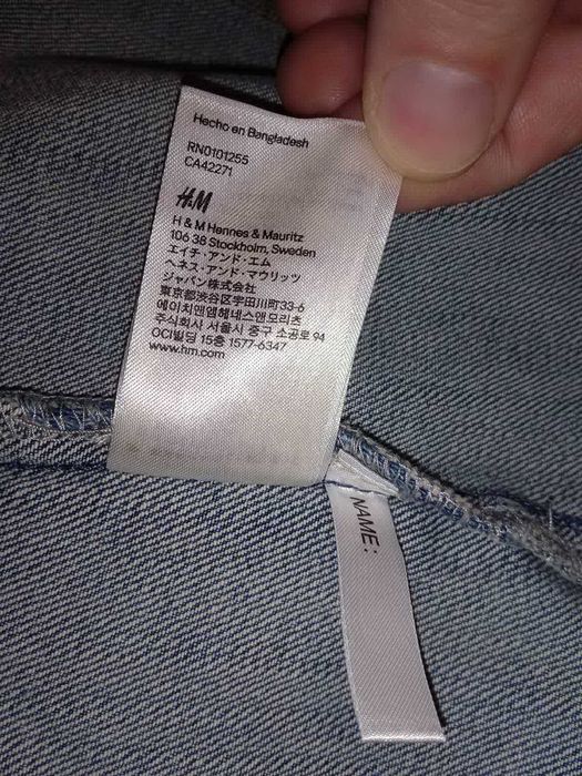 Куртка дитяча H&M джинсова ідеал.стан