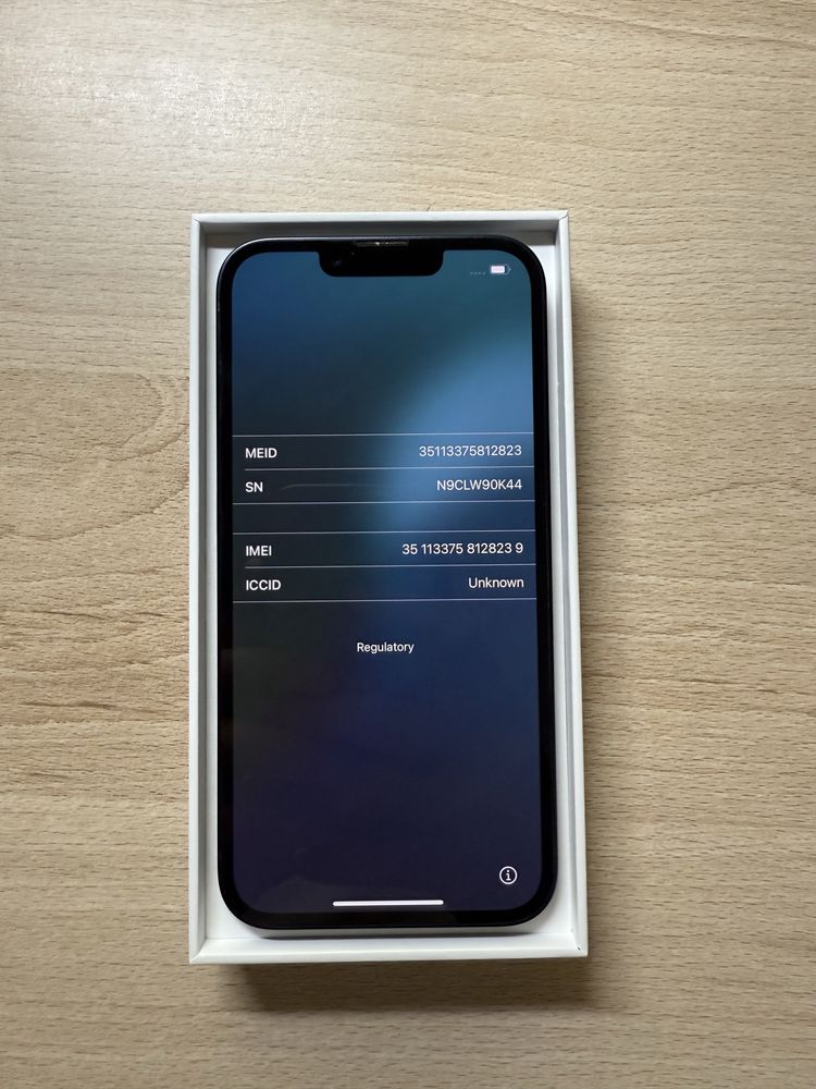 Iphone 13 Midnight Black 128Gb