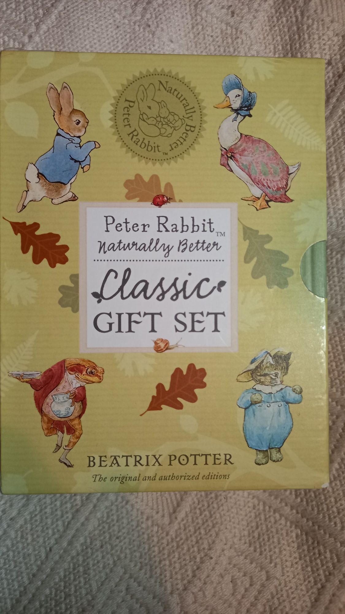 Сет из 4  классических детских книг английский язык  Beatrix Potter