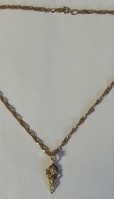 Золотая цепь с кулоном 8,0 грамма