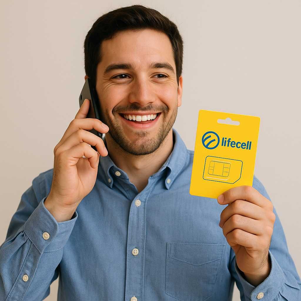 НОВІ Сім карти life Стартові пакети Сим карты Sim тарифи