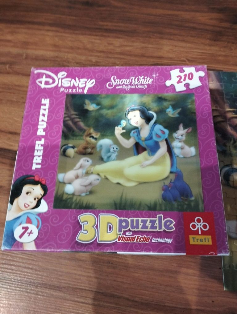 Puzzle 3D Śnieżka 210 szt